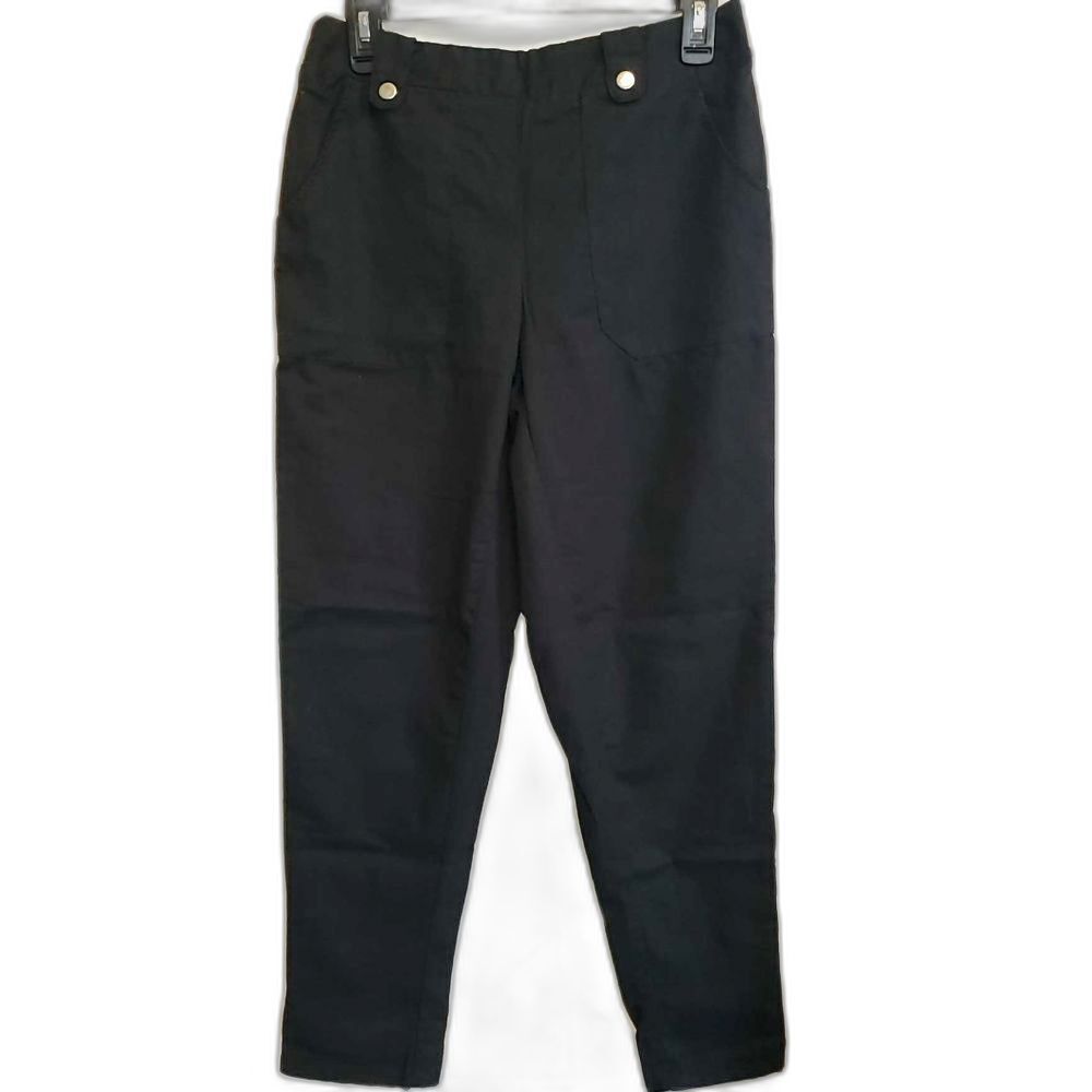 New Look Black Ankle Pants - Size Medium